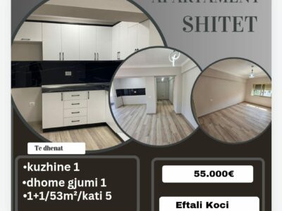 Shitet - Apartament ne Durres