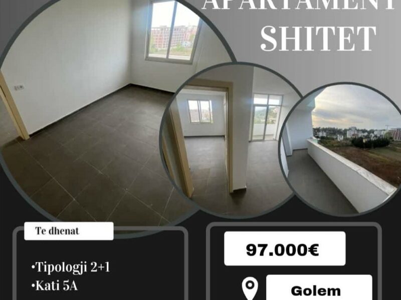 Shitet apartament ne Golem. Pak hapa nga plazhi