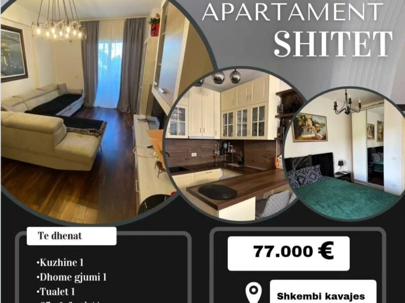 Apartament per shitje te Shkëmbi Kavajës buze plazhit