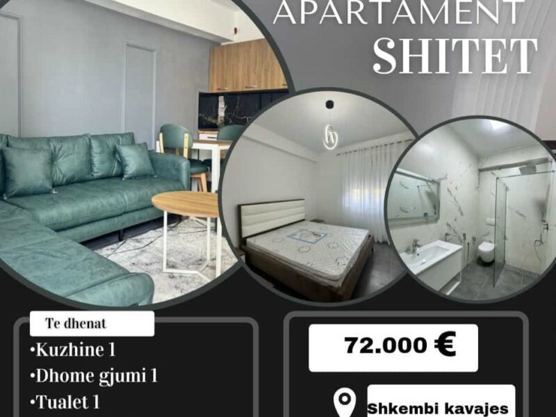 Vendesi Appartamento a Shkembi Kavajes 72000 €