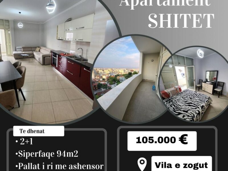 Vendesi Appartamento presso "Vila e Zogut" a Durazzo 105000€!