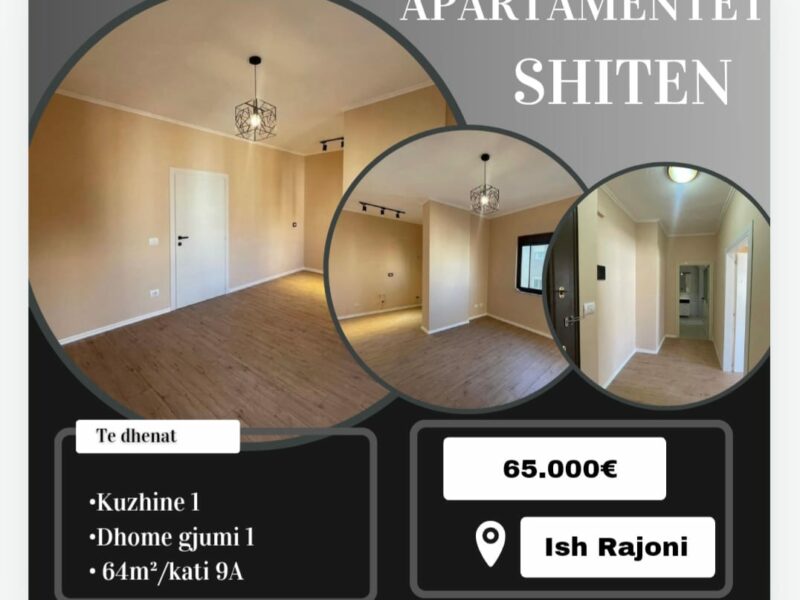 Vendesi Monolocale a Rajoni Durres, Durazzo 65000 €